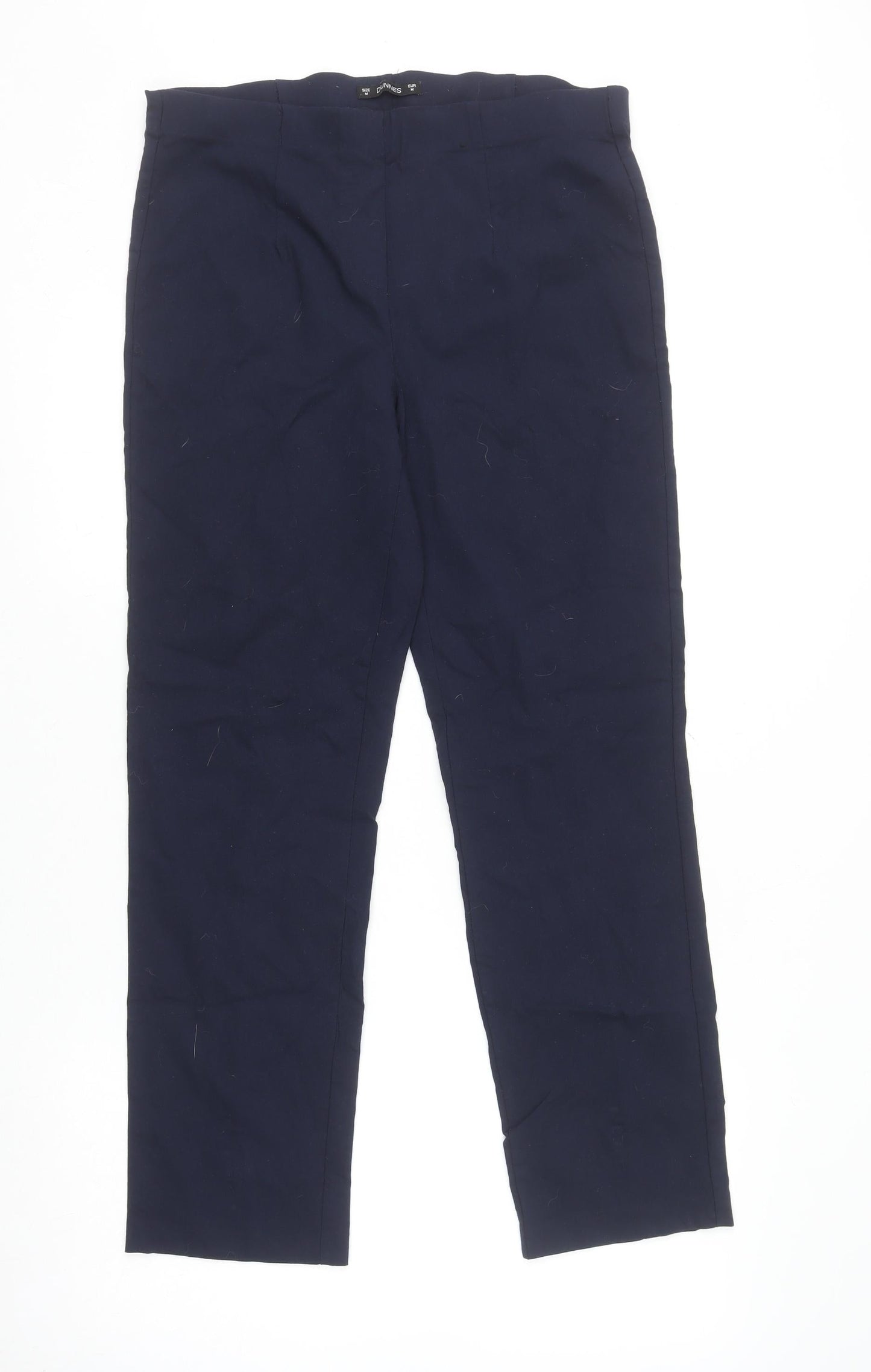 Womens UK Size M Dunnes Regular Fit Casual Workwear Business Blue Trousers