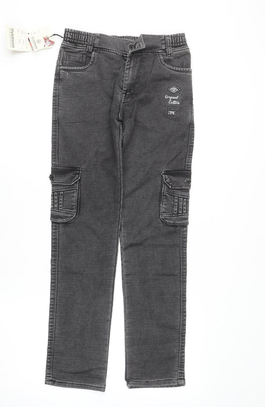 Boys UK Size 10 Years Stylebeee Regular Fit Straight Jeans
