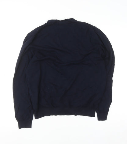 Womens UK Size 14 Zara Blue Pullover Jumper