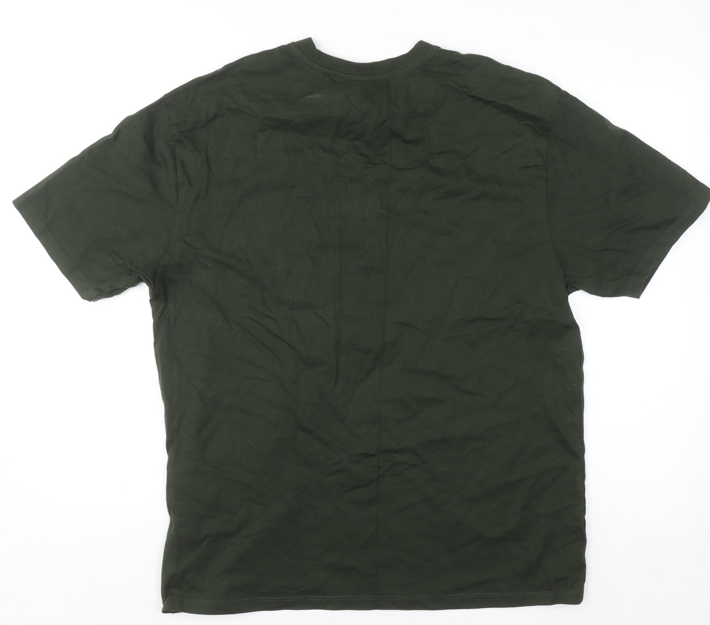 Mens UK Size L ONLY & SONS Green  T-Shirt