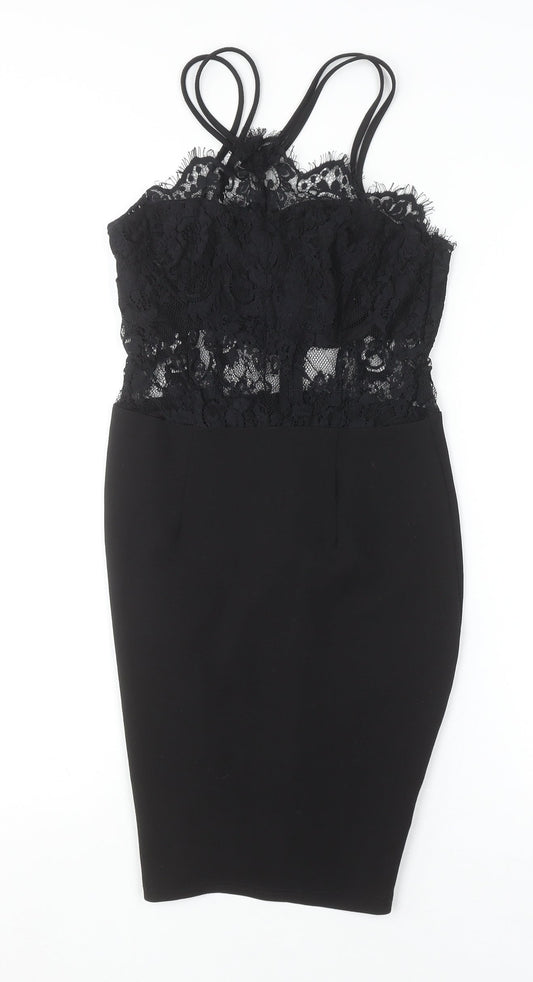 Womens UK Size 6 Boohoo Bodycon Dress