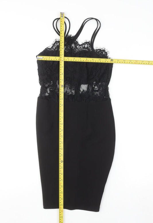 Womens UK Size 6 Boohoo Bodycon Dress
