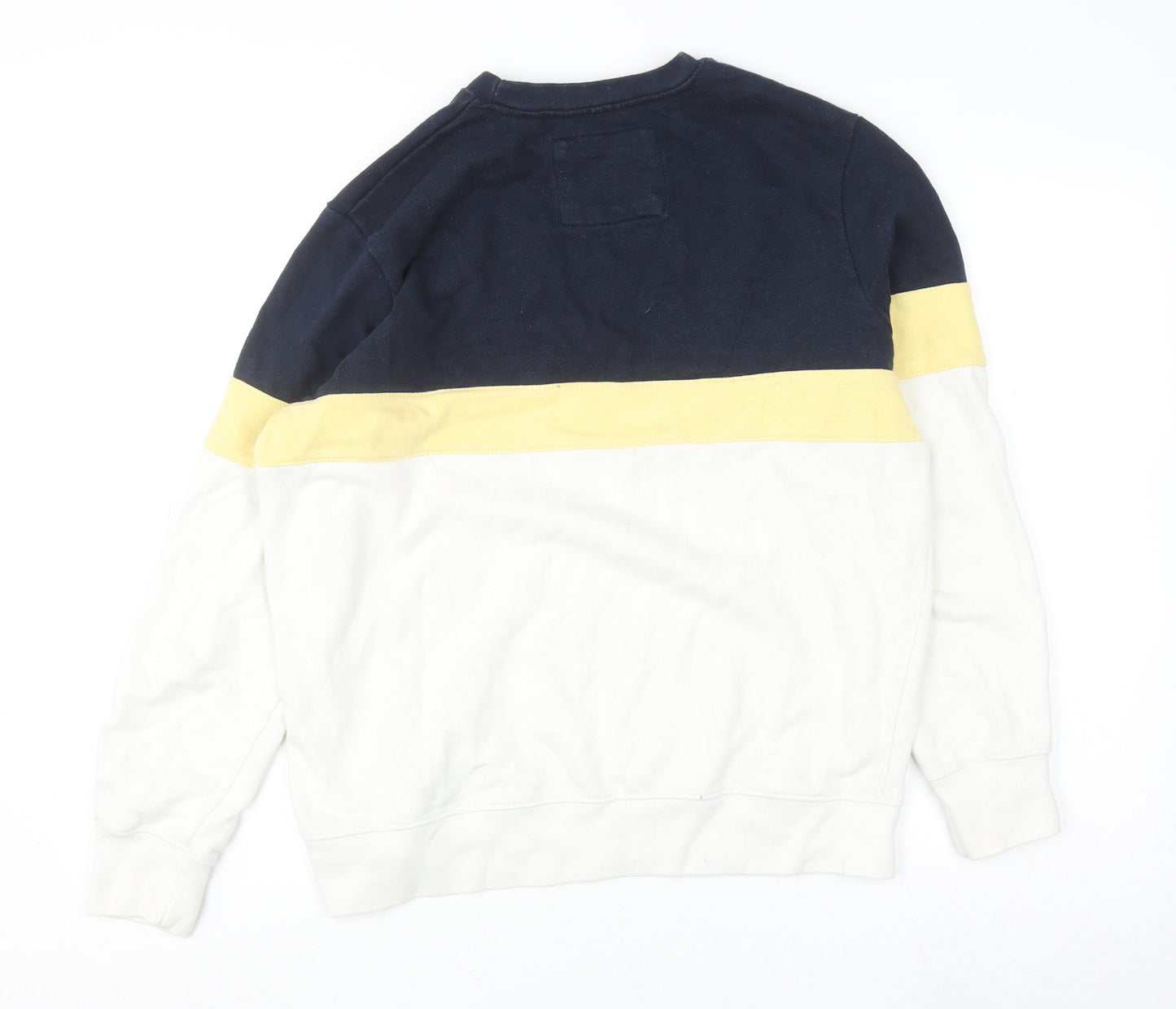 Mens UK Size S Pull & Bear Multicoloured Pullover Jumper