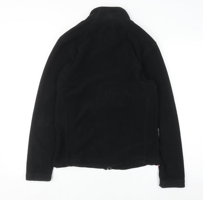 Womens UK Size 10 Karrimor Black Full Zip Sweatshirt