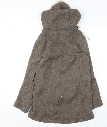 Womens UK Size 8 Craghoppers Brown Parka Coat