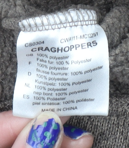 Womens UK Size 8 Craghoppers Brown Parka Coat