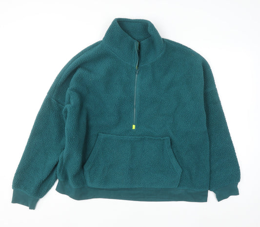 Womens UK Size L Dunnes Green Pullover Sweatshirt