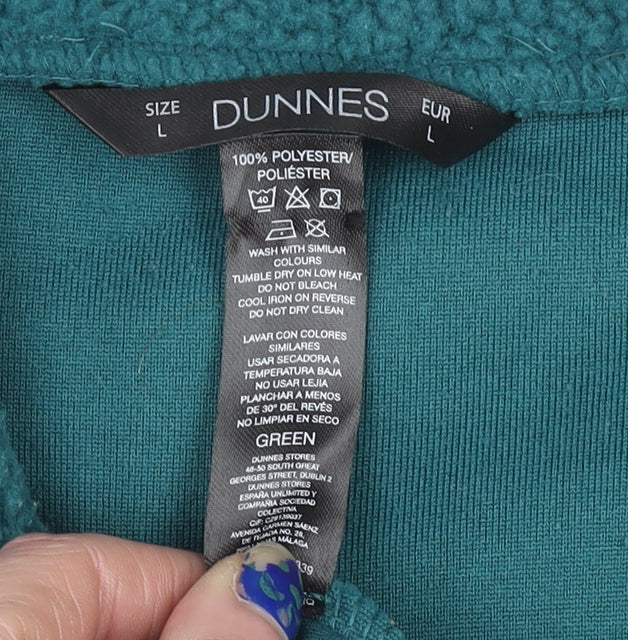 Womens UK Size L Dunnes Green Pullover Sweatshirt
