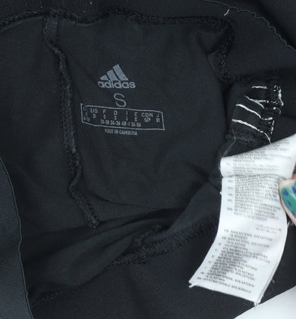 Womens UK Size S adidas Slim Fit Leggings Black Leggings