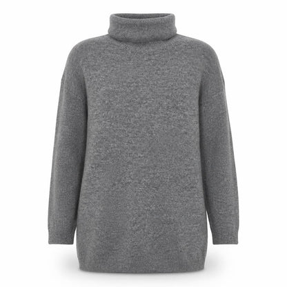 Womens UK Size L ESMARA Grey Pullover Jumper