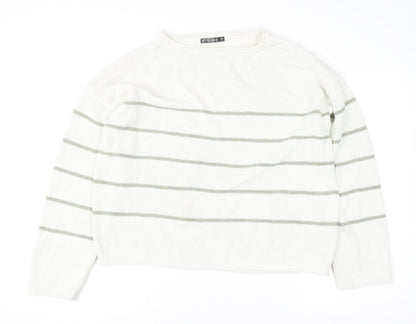 Womens UK Size L Dunnes Ivory Pullover Jumper