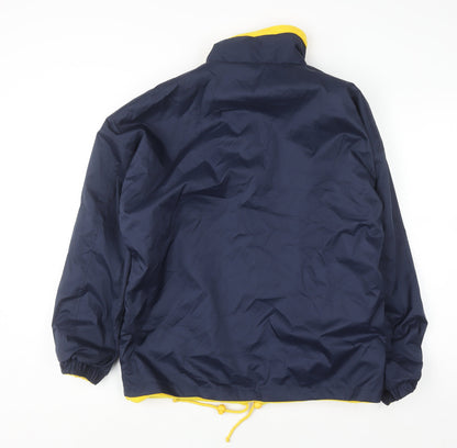 Mens UK Size S Result Blue Full Zip Sweatshirt