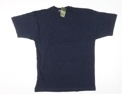 Mens UK Size L The Real McCarthy Blue  T-Shirt