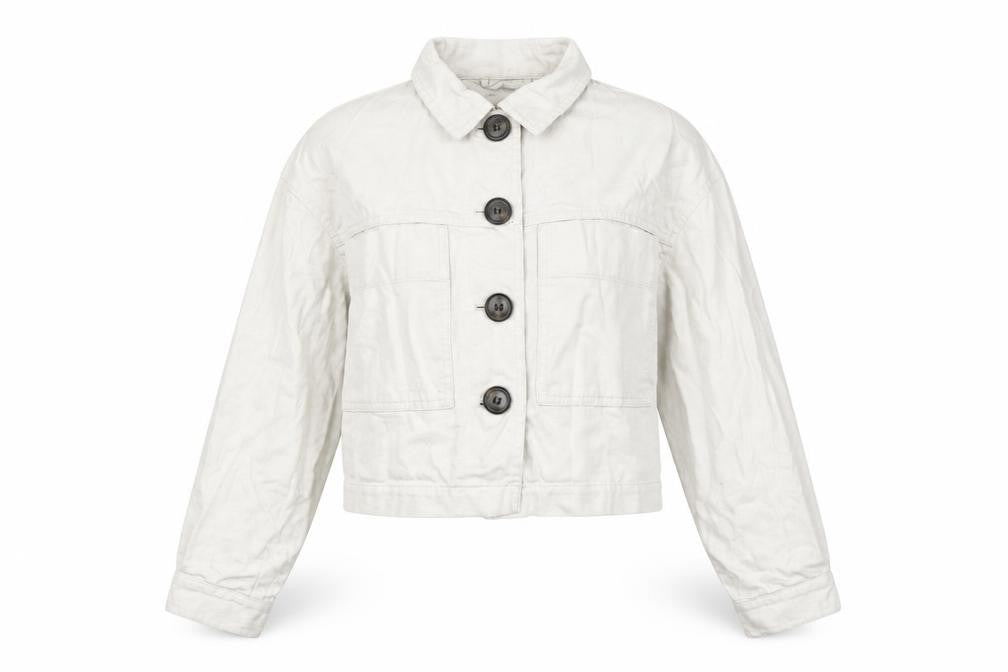 Womens UK Size XS Primark Beige Basic Jacket