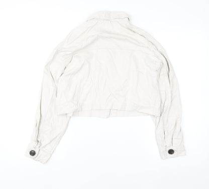 Womens UK Size XS Primark Beige Basic Jacket