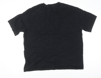 Mens UK Size L Jordan Black  T-Shirt