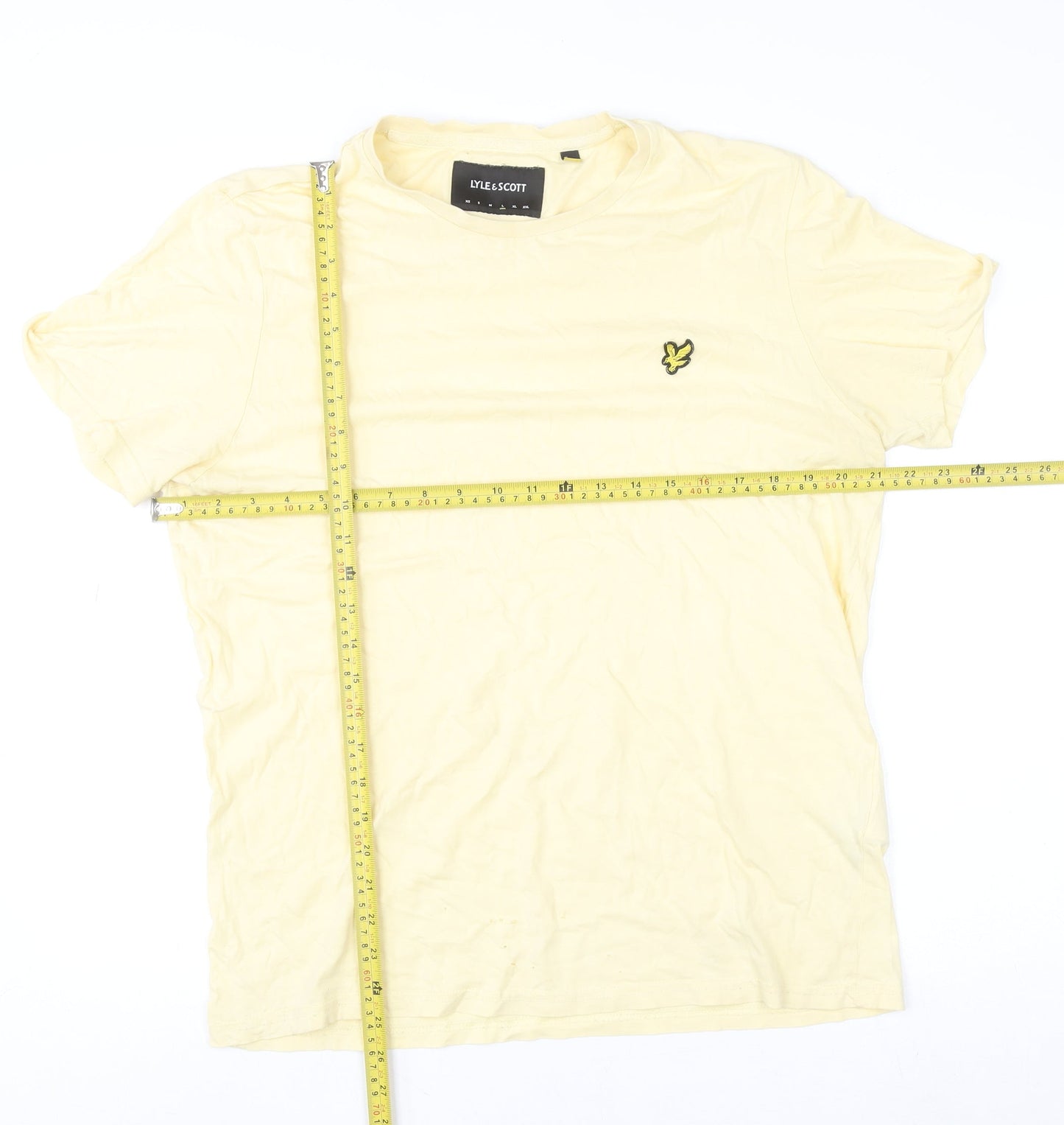 Mens UK Size L Lyle & Scott Beige  T-Shirt