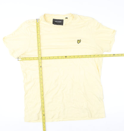 Mens UK Size L Lyle & Scott Beige  T-Shirt