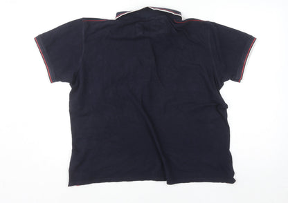 Mens UK Size L D555 Cotton Polo Shirt