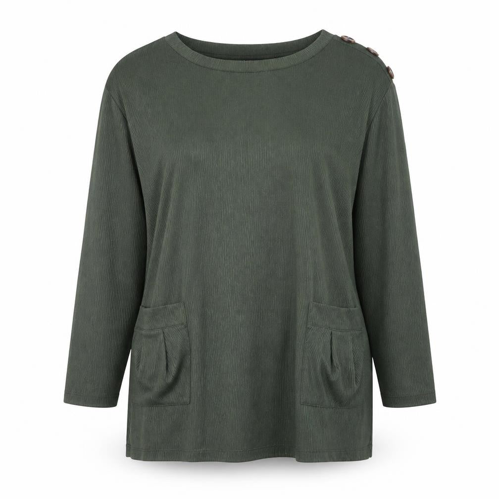 Womens UK Size L Dunnes Green Tunic T-Shirt