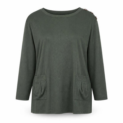 Womens UK Size L Dunnes Green Tunic T-Shirt