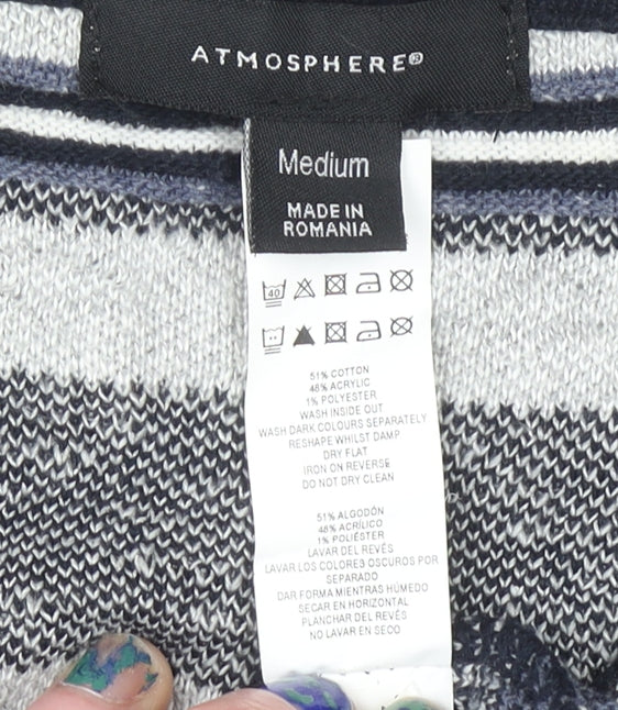 Womens UK Size M Atmosphere Multicoloured Cardigan Jumper