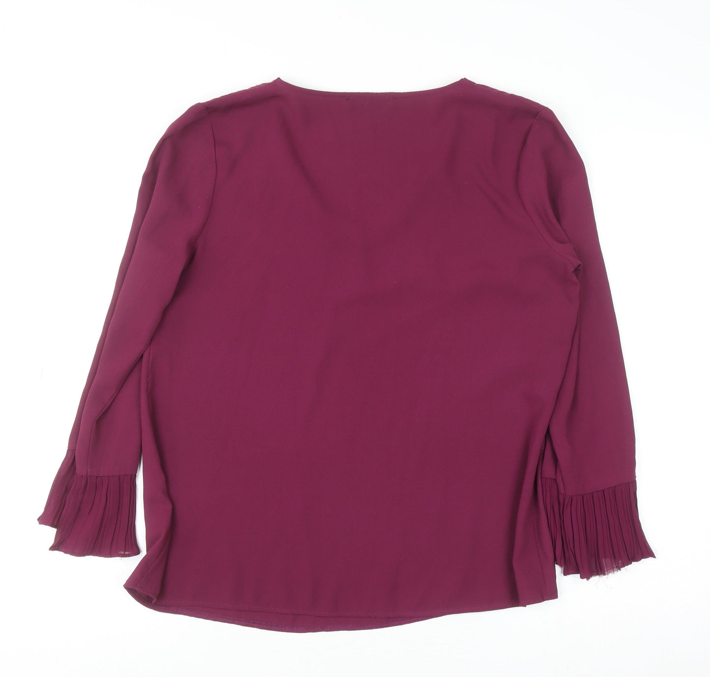 Womens UK Size S Dunnes Purple Basic Blouse
