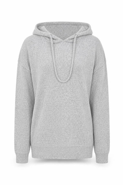 Womens UK Size 10 FatFace Grey Pullover Hoodie