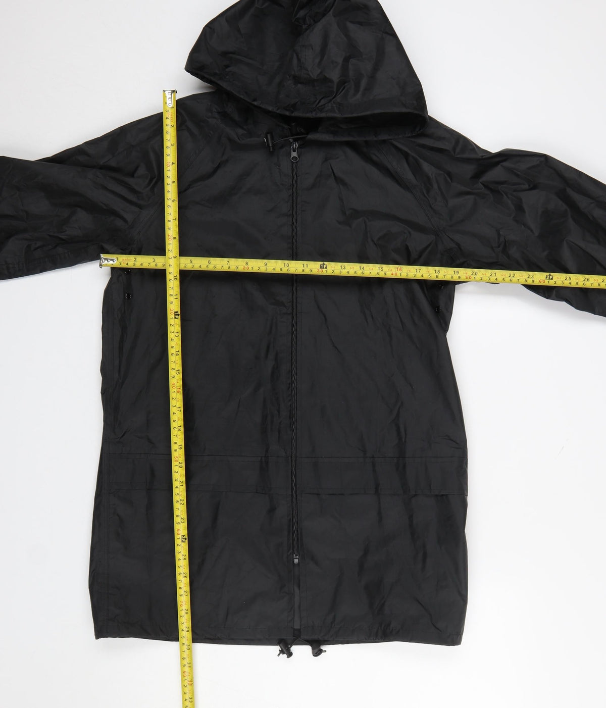Regatta Men’s Black S Lightweight Hooded Windbreaker Jacket