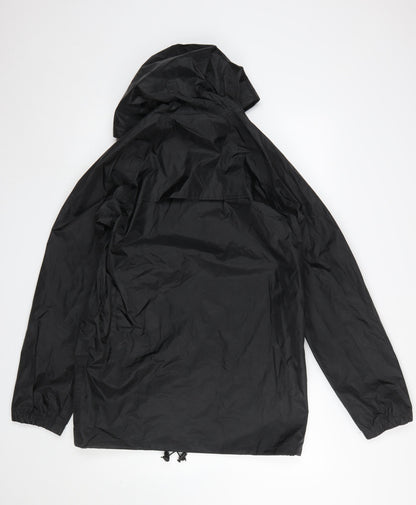 Regatta Men’s Black S Lightweight Hooded Windbreaker Jacket