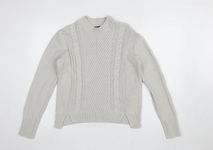 Womens UK Size M Therapy Ivory Pullover Jumper