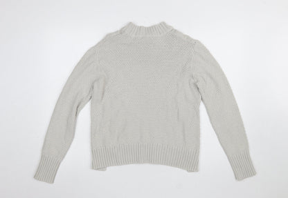 Womens UK Size M Therapy Ivory Pullover Jumper