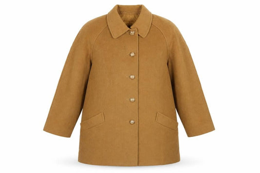 Womens UK Size 16 Eastex Beige Overcoat