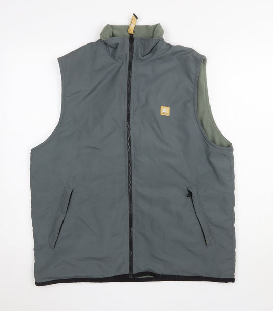 Mens UK Size S One Valley Grey Bodywarmer