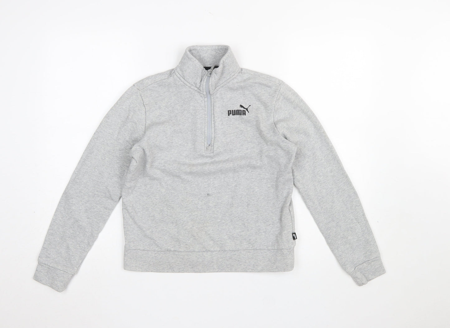 Womens UK Size XS PUMA Grey Pullover Sweatshirt