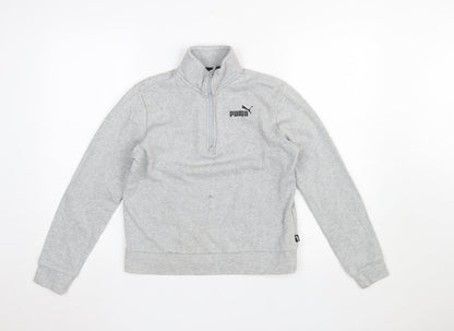 Womens UK Size XS PUMA Grey Pullover Sweatshirt