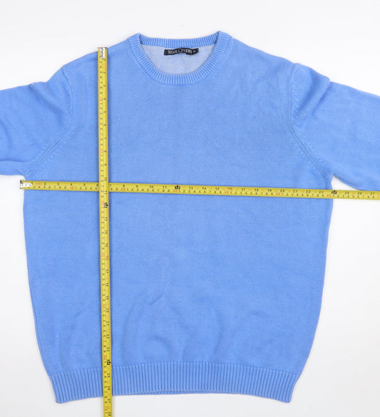 Mens UK Size XL Woolovers Blue Pullover Jumper