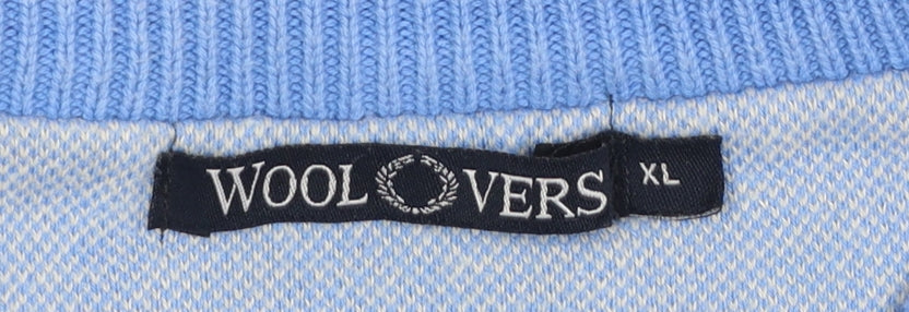 Mens UK Size XL Woolovers Blue Pullover Jumper