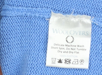 Mens UK Size XL Woolovers Blue Pullover Jumper