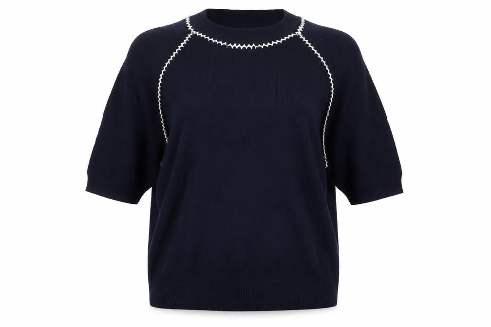 Womens UK Size L Phase Eight Blue Pullover Jumper