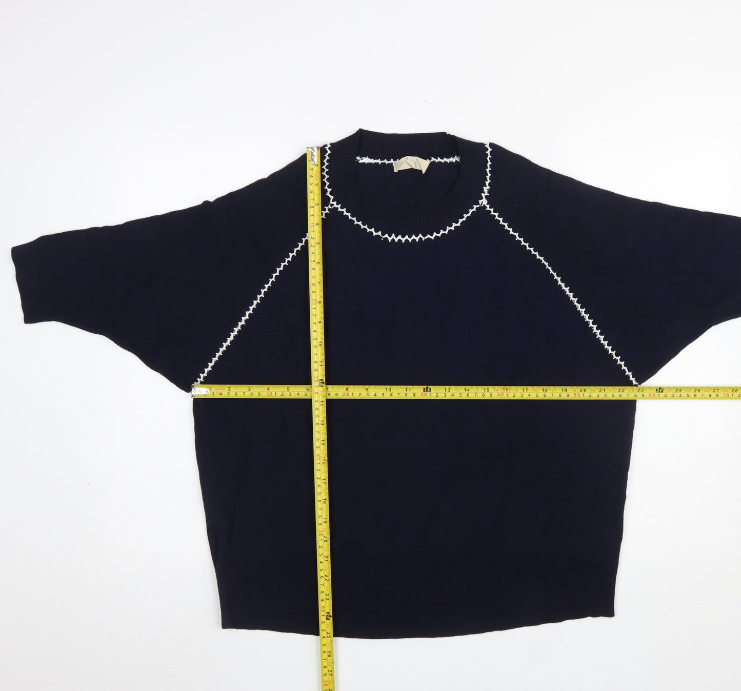 Womens UK Size L Phase Eight Blue Pullover Jumper