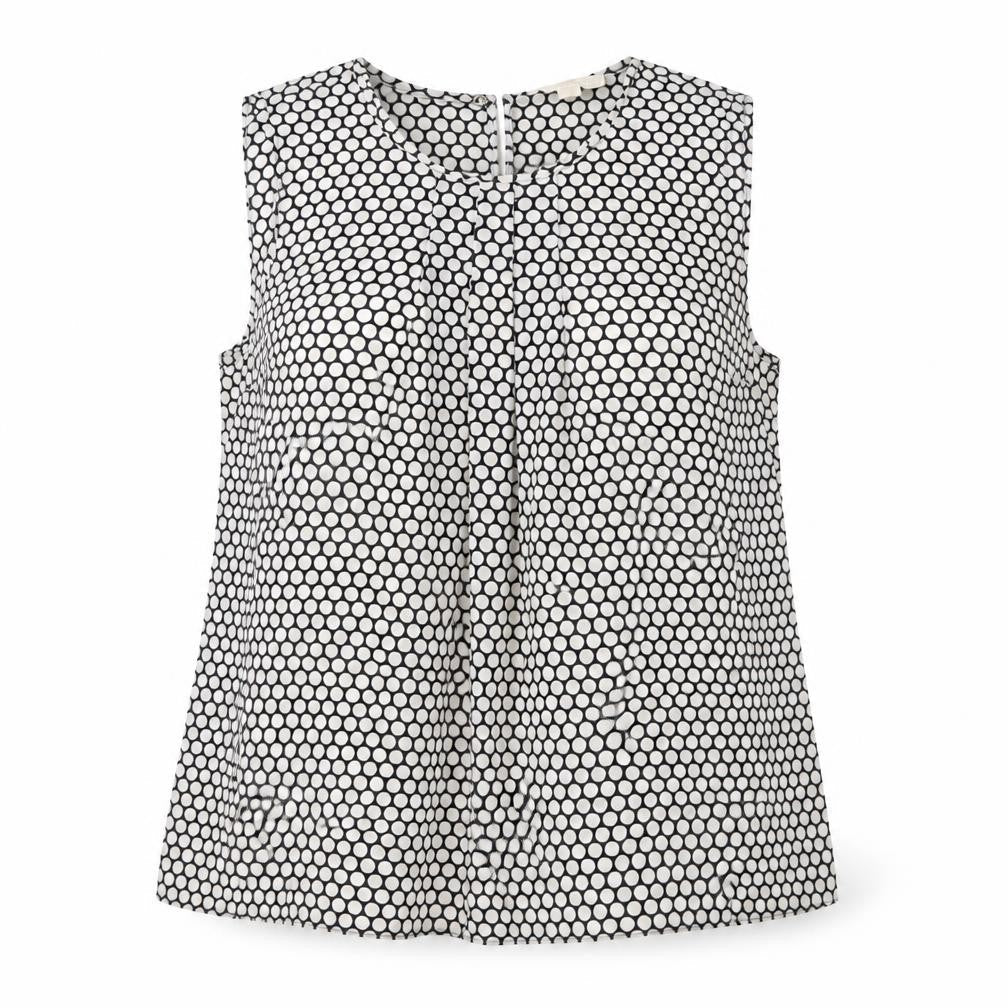 Womens UK Size L Michael Kors Black Basic Blouse
