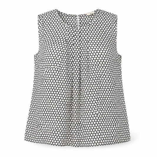 Womens UK Size L Michael Kors Black Basic Blouse