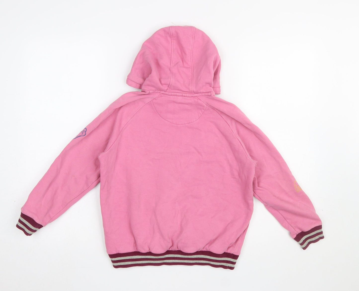 Girls UK Size 10-11 Years Marks and Spencer Pink Pullover Hoodie