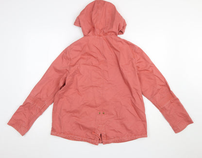 Womens UK Size 10 Marks and Spencer Pink Anorak Coat