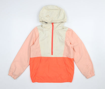 Girls UK Size 11-12 Years Mountain Warehouse Multicoloured Anorak Coat