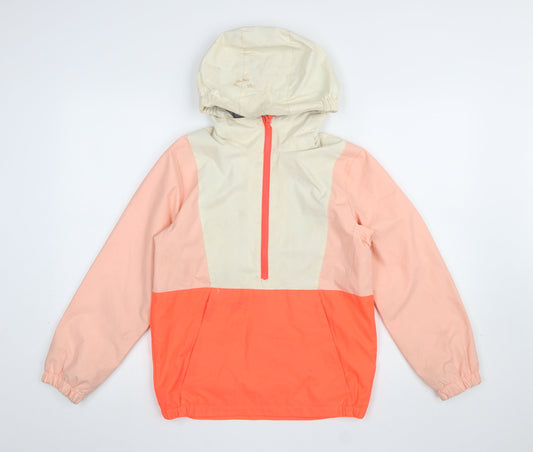 Girls UK Size 11-12 Years Mountain Warehouse Multicoloured Anorak Coat