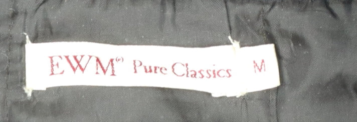 Mens UK Size M EWM Black Basic Jacket
