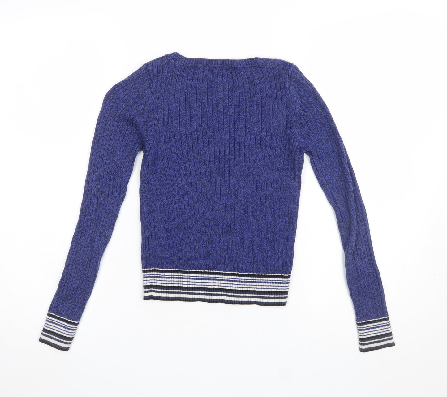 Womens UK Size 6 Topshop Blue Pullover Jumper
