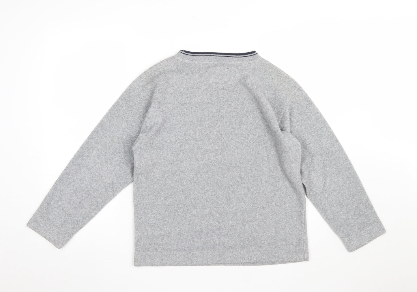 Womens UK Size S/M DC Sports Wear Grey Pullover Sweatshirt